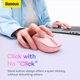 Мышь Baseus беспроводная для ПК ноутбука F01B Tri-Mode pink (F01B pink) - изображение 8