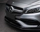 Передний сплиттер (для AMG-Line / A45 AMG HB 2016-2018, черный) для Mercedes A-сlass W176 - изображение 3
