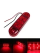 Светодиодный габаритный фонарь 9 SMD 24V Красный 88x25x14mm 1 шт. (70920) - изображение 2