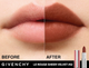 Помада для губ Givenchy Le Rouge Sheer Velvet 52 Brun Épicé - Deep Red-Based Brown 3.5g - изображение 2