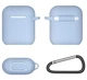 Силиконовый чехол Vanfone для Airpods 1/2, нежно-голубой (VANAX53011) - изображение 4