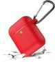 Силиконовый чехол Vanfone для Airpods 1/2, красный (VANAX53003) - изображение 2