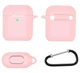 Силиконовый чехол Vanfone для Airpods 1/2, розовый (VANAX53006) - изображение 4