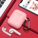 Силиконовый чехол Vanfone для Airpods 1/2, розовый (VANAX53006) - изображение 5