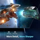 Кабель HDMI 8K Ultra HD UGREEN HD155 HDMI 2.1 HDR+ 3D 8K 60Hz (4K - 240Hz, 2k -144hz 165hz) VRR eARC DTS Dolby 48 Gbps для ПК TV PS5/PS4 Xbox X/S тонкий 3m Black (15966) - изображение 2
