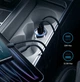 Автомобільний зарядний пристрій Anker PowerDrive 323 – 30W PD + 22.5W USB-A Black (A2735G11) - зображення 2