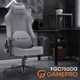 Геймерское игровое кресло GamePro FGC750DG Size L Fabric Dark Grey - изображение 10