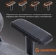 Геймерское игровое кресло GamePro FGC750DG Size L Fabric Dark Grey - изображение 17