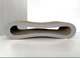 Когтеточка для кошек из картона CLAW-A2 Серая 65x14x25 - изображение 1