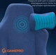 Геймерское игровое кресло GamePro FGC750DB Size L Fabric Dark Blue - изображение 12