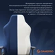 Геймерское игровое кресло GamePro FGC750DB Size L Fabric Dark Blue - изображение 14