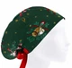 Медицинская шапочка женская HeadwearUniverse универсальная принт колокольчики - изображение 1