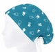 Медицинская шапочка женская HeadwearUniverse универсальная принт Зубики - изображение 3