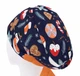 Медицинская шапочка женская HeadwearUniverse универсальная принт Пряничный человечек - изображение 2