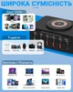 Многопортовая зарядная станция с беспроводной зарядкой Digital Lion MCS-818-H | мультизарядное устройство на 5 USB-A+1 Type-C порт, PD, QC, 100W - изображение 6