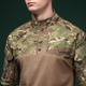 Тактична сорочка Core Combat Shirt, довгий рукав, комбіновані матеріали. Мультикам. L - зображення 7