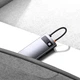 USB-хаб Baseus Metal Gleam Series 4-in-1 Multifunctional USB Type-C to 3 x USB 3.0 + RJ45 Gray (WKWG070113) - изображение 9