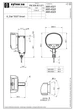 Цифровой индикатор рычажный Sylvac S_Dial TEST Smart 0-2.0 мм 0,001 мм с удлиненной ножкой - изображение 4