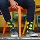 Носки Unisex Neseli Daily Лимоны, Черные 37-44р. - изображение 3