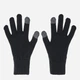 Перчатки женские вязаные с сенсорными пальцами Under Armour Halftime Gloves 1373158-002 L-XL Черные (197777360427) - изображение 2