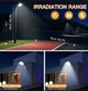 Уличный фонарь на солнечной панели 800W Solar Street LIght с мощной аккумуляторной батареей 20000 mah - изображение 5