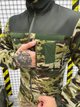 Тактическая флисовая кофта вставками из плащевки Polartec Tactical Fleece Multicam XXL - изображение 3