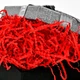 Декоративний паперовий наповнювач для подарункових коробок 50 г Red - зображення 2