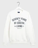 Світшот GANT Grafic C-Neck 2046057 White XXL - изображение 1