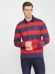 Поло GANT Barstripe Heavy Rugger 2005051 Red S - зображення 2