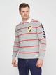 Поло GANT Varsity Heavy Rugger 2025027 Grey Melange L - зображення 1