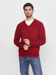Пуловер GANT Extrafine Lambswool V-Neck 8010520 Red M - изображение 1
