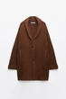 Трикотажне пальто оверсайз Zara 5755/138 M - зображення 1