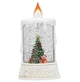 Нічник новорічний музичний Свічка XMAS WDL 23005C 3577 "Ялинка" White - зображення 1