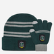 Komplet dziecięcy (czapka + rękawiczki) Distrineo Harry Potter - Kids Tactile Gloves and Slytherin Cap Set Zielony (4895205601208) - obraz 1