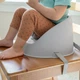 Сидіння-бустер Ingenuity My Spot Сіре (16918) (074451169180) - зображення 7