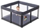 Детский манеж складной Homart BP 120х120 см серый (9791) - изображение 3