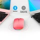 Перезаряжаемая беспроводная компьютерная мышь с 2.4G / Bluetooth и подсветкой, розовая "P" (76935758) - изображение 3