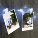 Світлодіодна гірлянда з прищіпками для фото, 3м, 20 LED, від батарейок AA, Білий - зображення 5