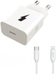 Ładowarka sieciowa Winner Group USB-C PD 20 W z kablem Lightning White (8591194099595) - obraz 1