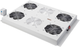 Потолочный блок охлаждения для серверных шкафов Digitus Unique 4 x Fans Grey (DN-19 FAN-4-SRV) - изображение 1