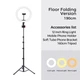 Кільцева лампа з тримачем для телефону Joyroom JR-ZS228 Touch Selfie Ring Light 1.9 м Black (JR-ZS228 AKL03) - изображение 2