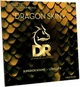 Струни для акустичної гітари DR Strings Dragon Skin+ Acoustic Phosphor Bronze - Bluegrass (12-56) - зображення 3