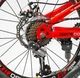 Спортивний гірський велосипед 20 дюймів CORSO SPIRIT TK-20697 7 швидкостей Shimano червоний - зображення 6