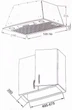 Вытяжка BORGIO BBG (TR) 5850 WHITE GLASS SU 850 - изображение 3