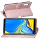 Шкіряний чохол (книжка) Art Case з візитницею для Samsung A750 Galaxy A7 (2018) Рожевий - зображення 4