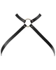 Портупея из экокожи Bijoux Indiscrets MAZE Cross Chest Harness Черный One Size - изображение 6