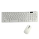 Комплект беспроводной клавиатуры и мыши Keyboard Dock K06 белый - изображение 5