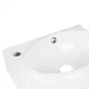 Раковина подвесная овальная левая Qtap Leo 420x280x150 White QT11115011LWN - изображение 5