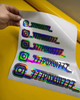 Авто Стикер "Инстаграм / Instagram account" на кузов и стекло - изображение 5