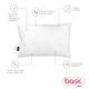 Подушка 50х70 на блискавці біла Basic Platinum Sonex SO102334 - зображення 2
